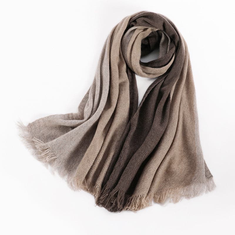 Widened Cashmere Scarf